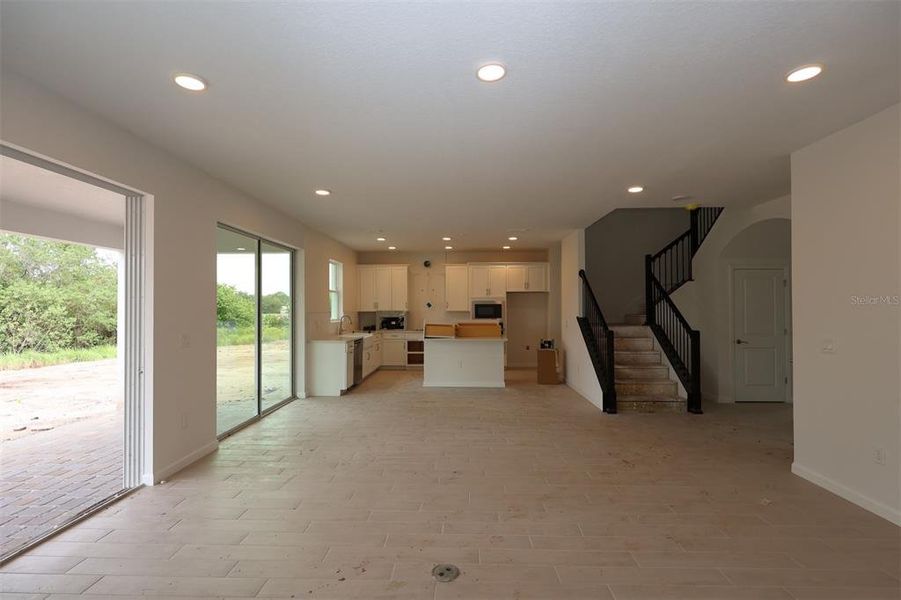 In-progress construction of a new home in Center Lake on the Park, St. Cloud, FL (Image 40).