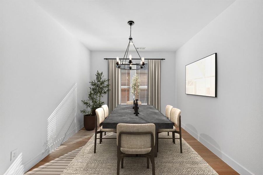 Furnished interior view inside a new home in Wellington, Haslet (Image 35). Furnished interior view inside a new home in Wellington, Haslet (Image 35).