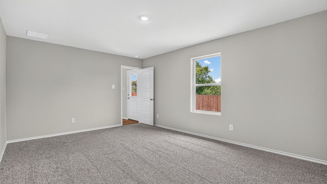 Spacious, unfurnished interior of a new home in The Canyons, Keene (Image 13). Spacious, unfurnished interior of a new home in The Canyons, Keene (Image 13).