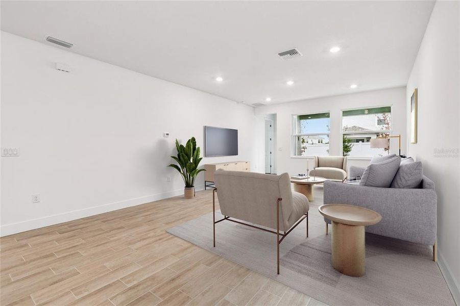 Furnished interior view inside a new home in Chapel Crossings, Wesley Chapel (Image 15).