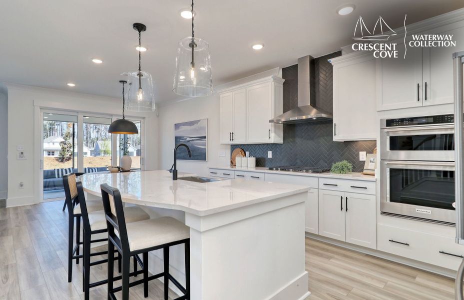 Representative furnished interior of a home built from the Vanderbilt - Waterway Collection by Pulte Homes in Crescent Cove, Myrtle Beach (Image 11).