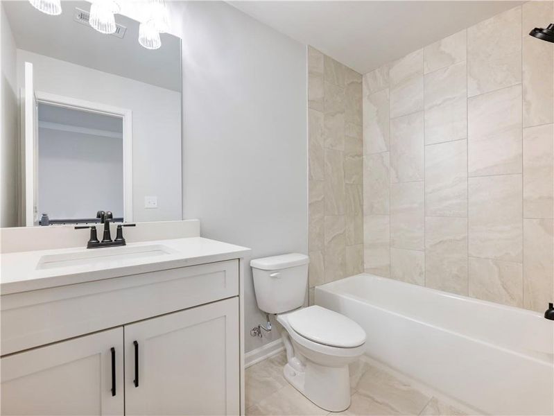 Furnished interior view inside a new home in , Lawrenceville (Image 27).