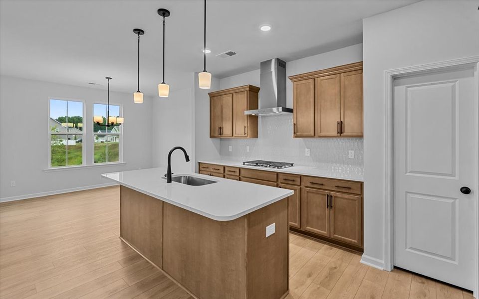 Furnished interior view inside a new home in Fieldstone, Lexington (Image 9).
