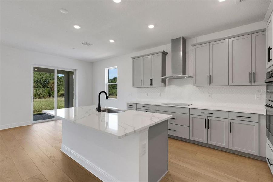 Furnished interior view inside a new home in Creeks Edge at Twin Rivers, Parrish (Image 9).