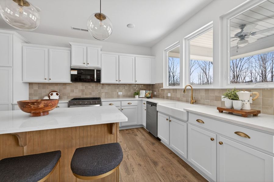 Furnished interior view inside a new home in Copper Ridge at Flowers Plantation, Clayton (Image 8).