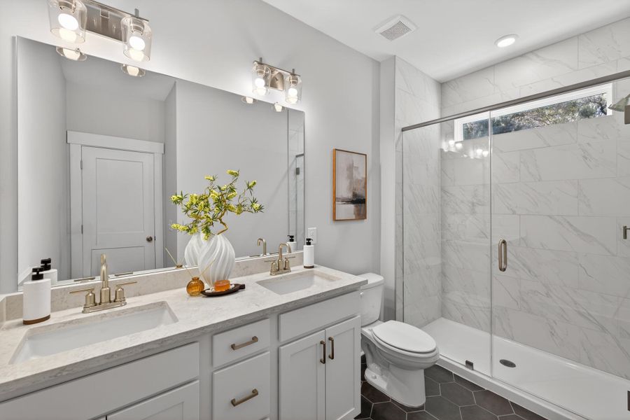 Furnished interior view inside a new home in Academy Park, Beaufort (Image 20).