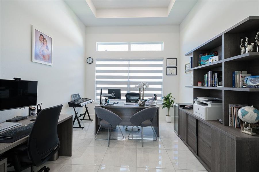 Furnished interior view inside a new home in , Wesley Chapel (Image 61).