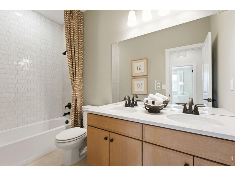 Furnished interior view inside a new home in , Fort Collins (Image 26).
