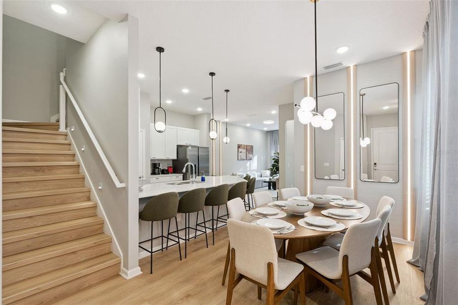 Furnished interior view inside a new home in Paradiso Grande, Orlando (Image 8).
