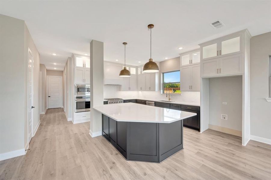 Furnished interior view inside a new home in Northshore at Lakewood Village - Classic Series, Lakewood Village (Image 12).