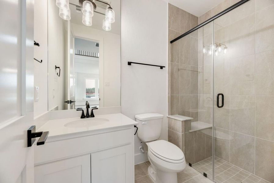 Furnished interior view inside a new home in Grand Estates of Anna, Anna (Image 11).