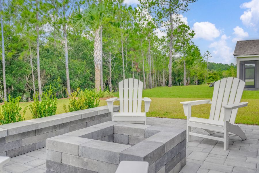 Patio with Fire Pit Patio with Fire Pit