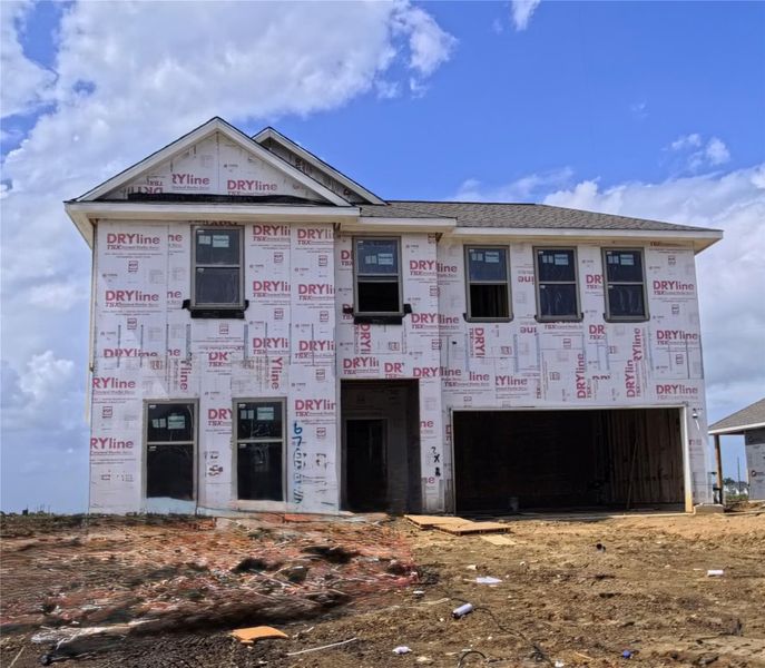 In-progress construction of a new home in Windcress, Cove, TX (Image 6).
