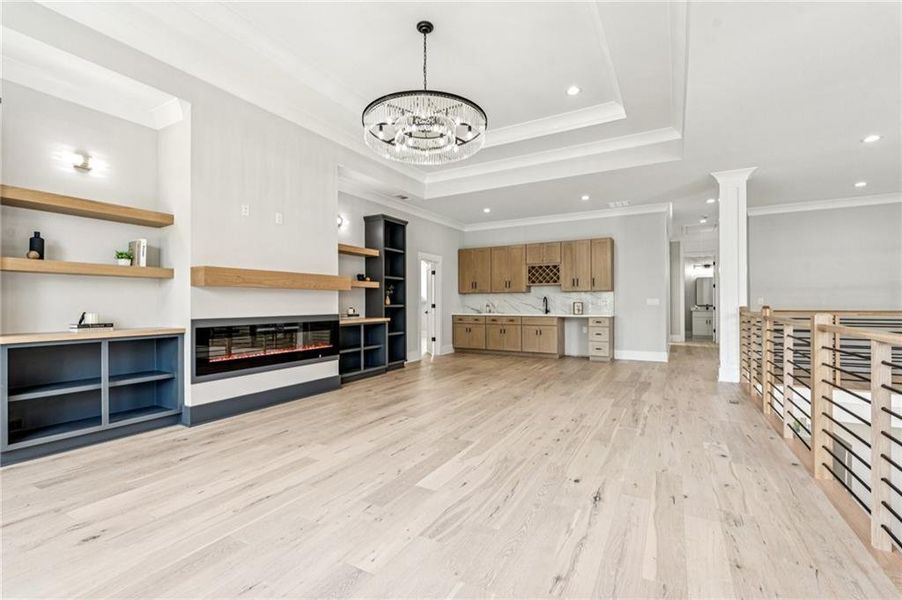 Furnished interior view inside a new home in , Hoschton (Image 11). Furnished interior view inside a new home in , Hoschton (Image 11).