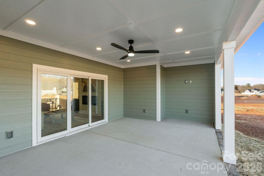 Exterior details and patio area of a home in , Salisbury (Image 24).