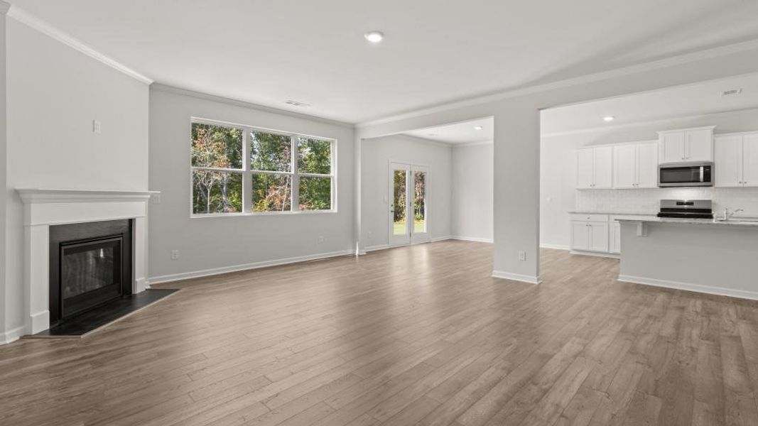 Spacious, unfurnished interior of a new home in Parkside at Carter Grove, Cartersville (Image 27). Spacious, unfurnished interior of a new home in Parkside at Carter Grove, Cartersville (Image 27).