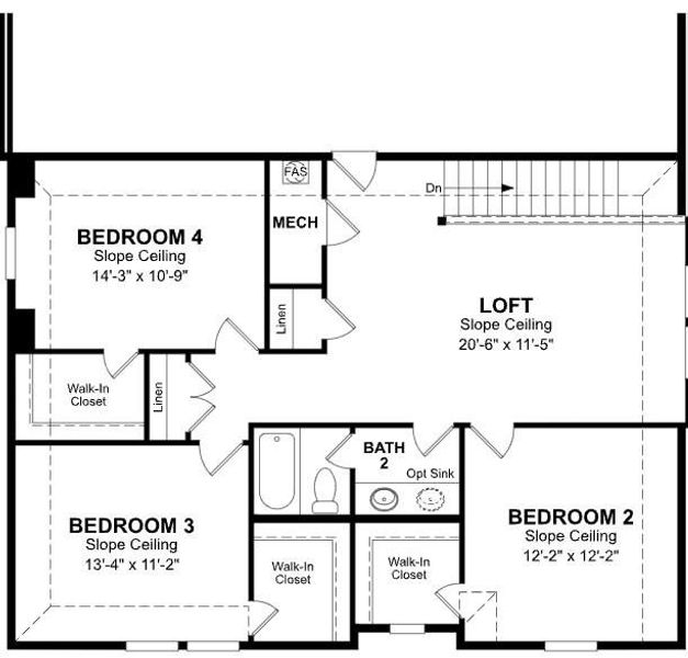 Beazer Homes Hurricane Creek  Ranier plan