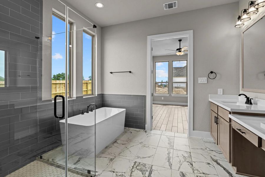 Gallatin A primary bath