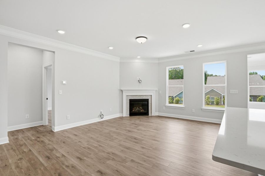 Spacious, unfurnished interior of a new home in Villas at Prestwick, Mooresville (Image 12).