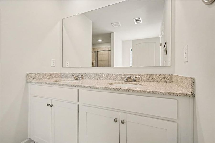 Furnished interior view inside a new home in Hamptons at Riverwood South, Dallas (Image 9).
