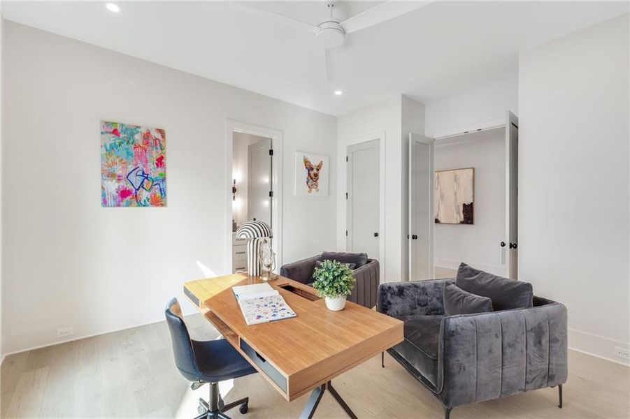 Furnished interior view inside a new home in , Atlanta (Image 5).