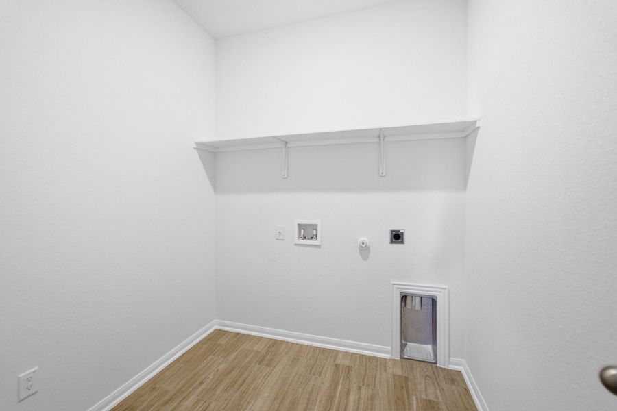 Spacious, unfurnished interior of a new home in Brooklands, Hutto (Image 39). Spacious, unfurnished interior of a new home in Brooklands, Hutto (Image 39).