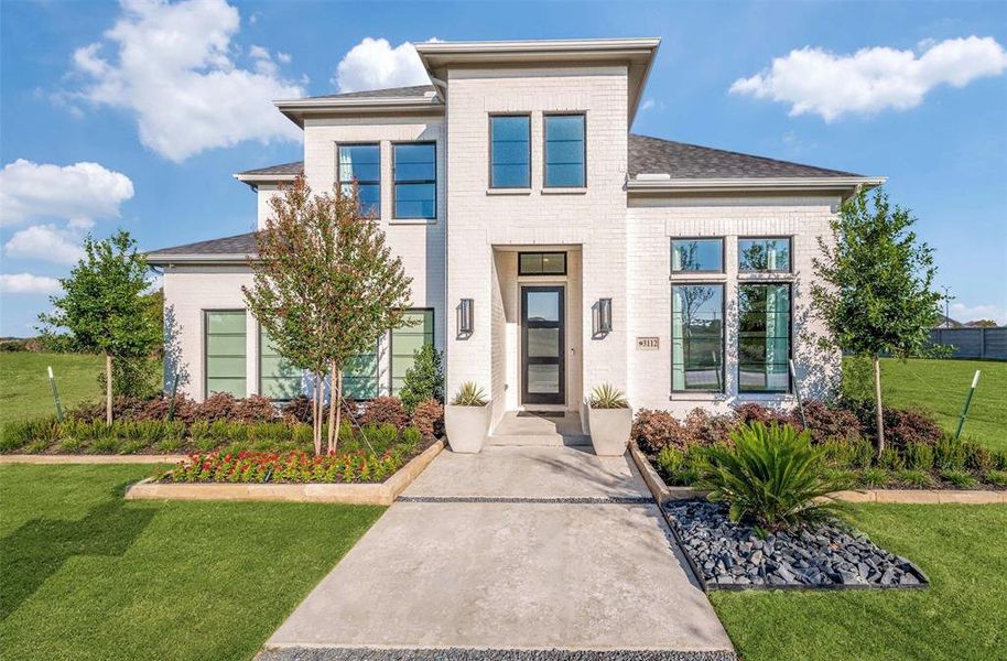 Beautiful, new construction model home featuring elegant spaces filled with designer style now available in Painted Tree!