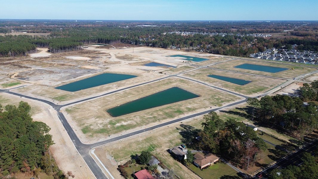 Site preparation for new homesites in Magnolia Farms, Florence (Image 13).