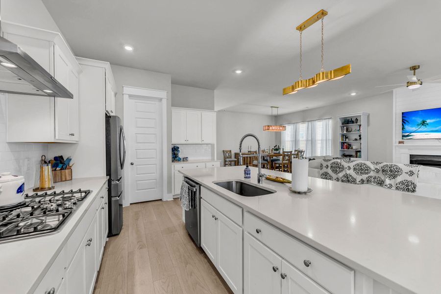 Furnished interior view inside a new home in Carnes Crossroads, Summerville (Image 31).