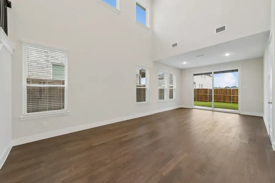 Representative unfurnished interior of a home built from the Delaney by Landon Homes in Lexington Frisco, Frisco (Image 20).
