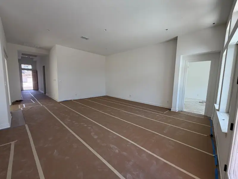 In-progress construction of a new home in Hawkes Landing, Leander, TX (Image 5).