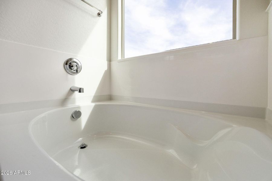 SEPARATE TUB AND SHOWER