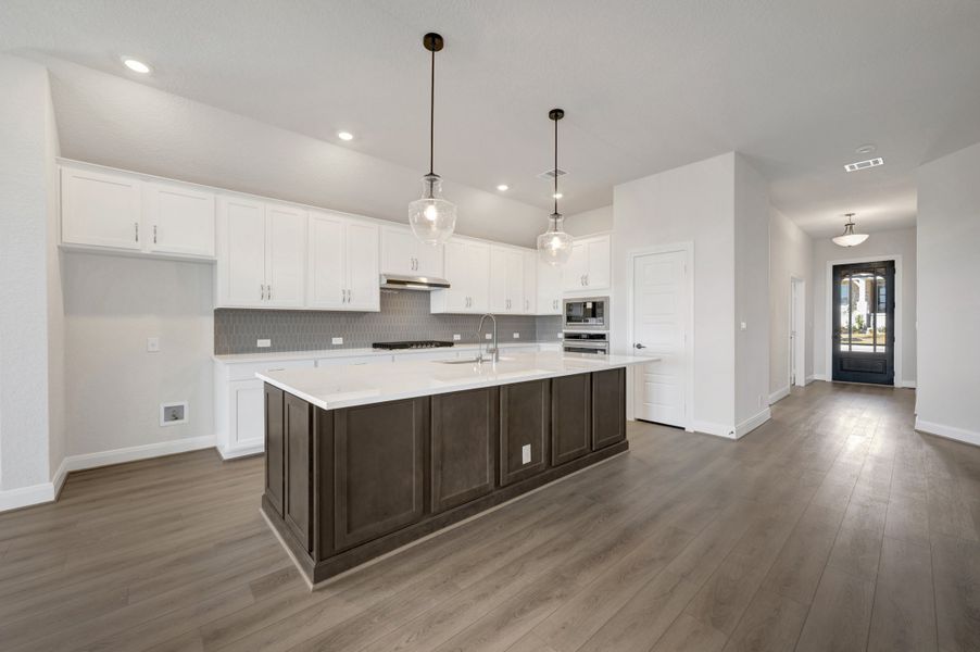 Furnished interior view inside a new home in Meyer Ranch – Legacy Series, New Braunfels (Image 6).