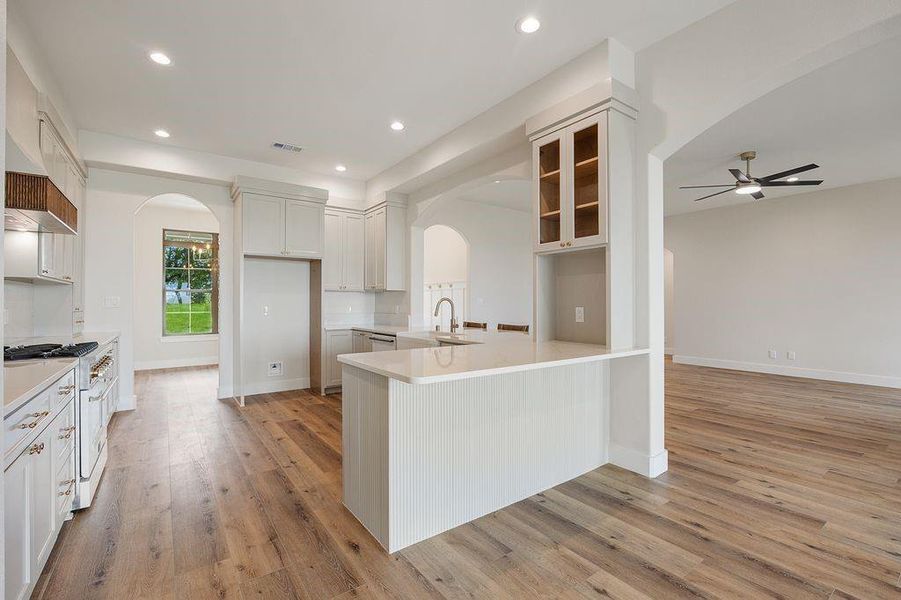 Furnished interior view inside a new home in , Decatur (Image 6).