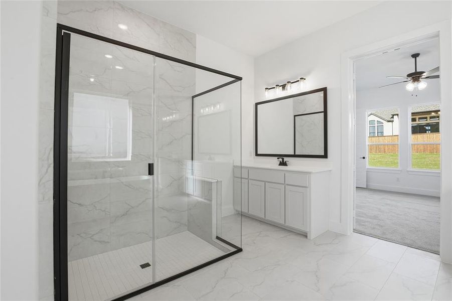 Furnished interior view inside a new home in , Fort Worth (Image 13).