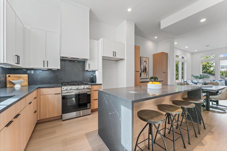 Furnished interior view inside a new home in , Houston (Image 8). Furnished interior view inside a new home in , Houston (Image 8).