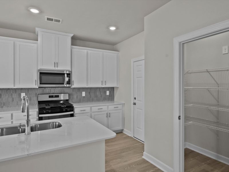 Furnished interior view inside a new home in Cedar Shoals – Heritage Collection, Piedmont (Image 3).