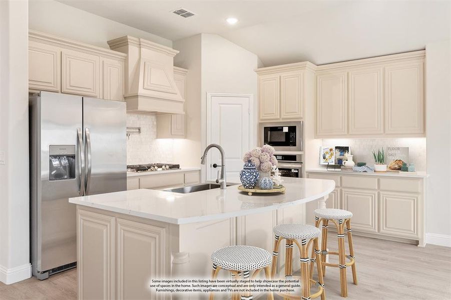 Furnished interior view inside a new home in West Crossing, Anna (Image 14). Furnished interior view inside a new home in West Crossing, Anna (Image 14).