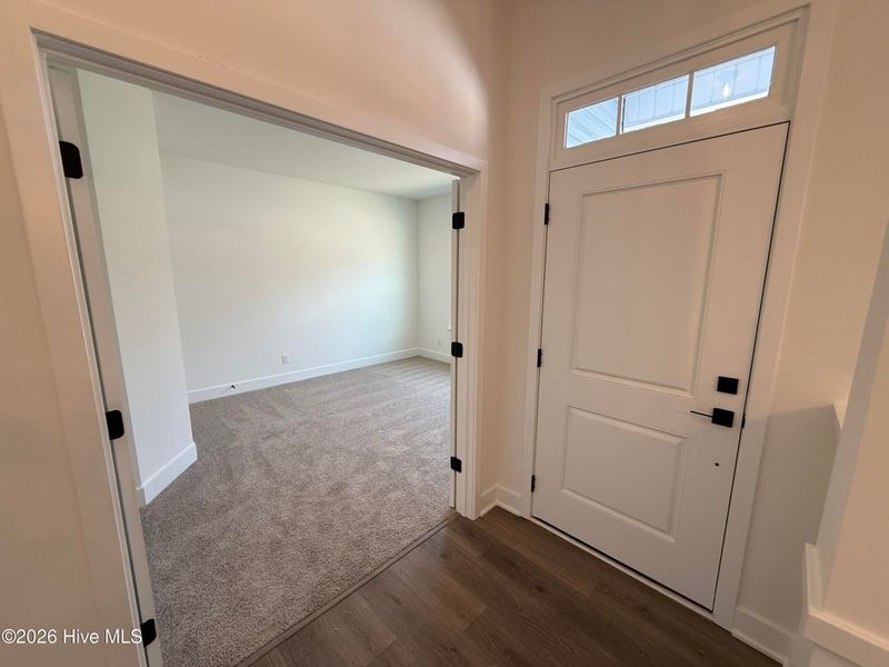 Spacious, unfurnished interior of a new home in Wood Creek Landing, Leland (Image 19).