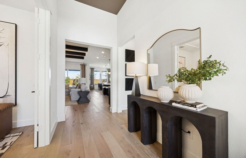 Representative furnished interior of a home built from the Stellar by Del Webb in Del Webb at Trinity Falls, McKinney (Image 6). Representative furnished interior of a home built from the Stellar by Del Webb in Del Webb at Trinity Falls, McKinney (Image 6).