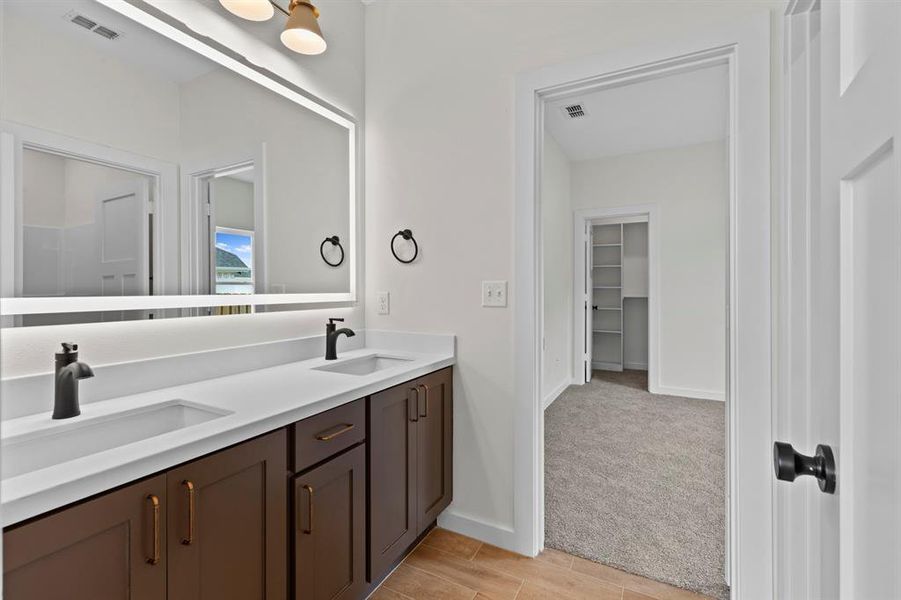 Furnished interior view inside a new home in , Lindale (Image 32).