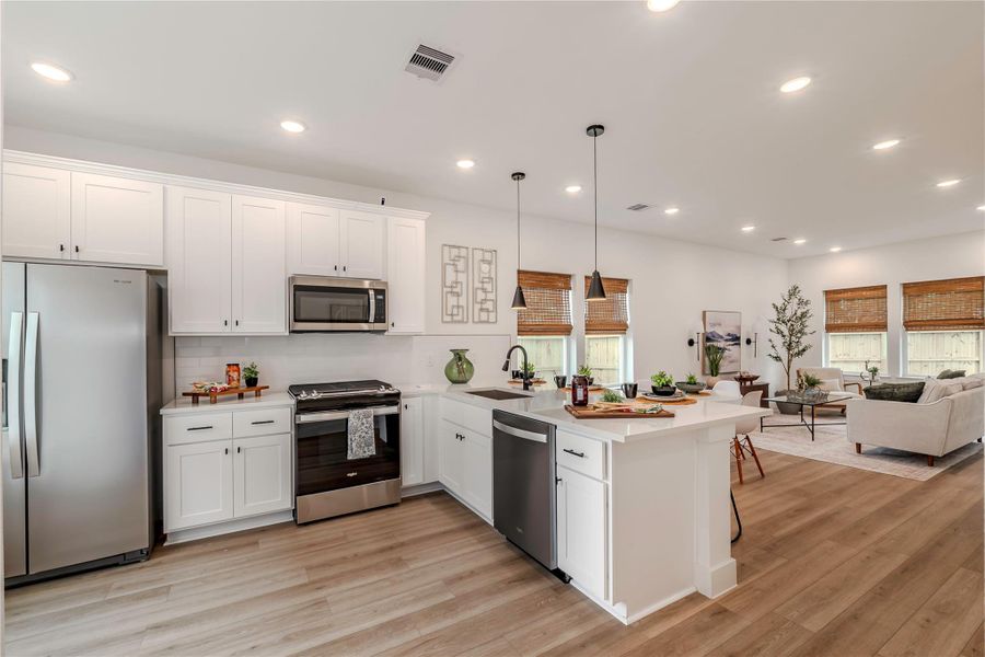 Furnished interior view inside a new home in , Houston (Image 26). Furnished interior view inside a new home in , Houston (Image 26).