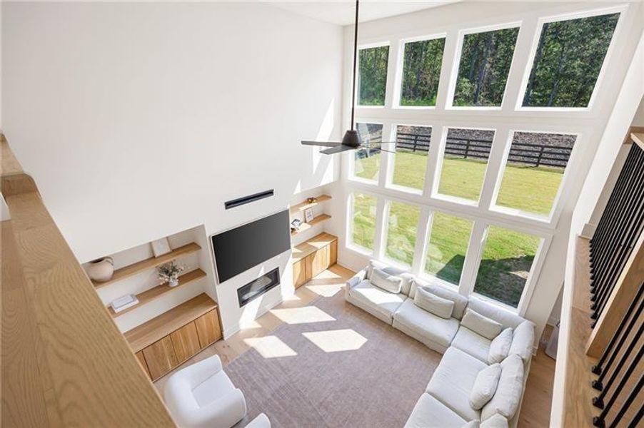 Furnished interior view inside a new home in , Woodstock (Image 43).