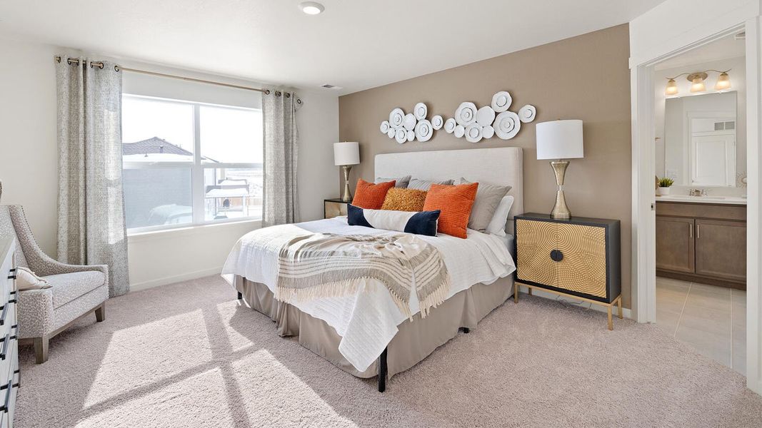 Furnished interior view inside a new home in Hansen Farm, Fort Collins (Image 19).