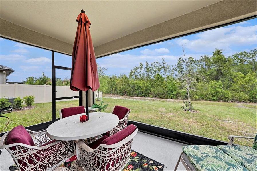 Exterior details and patio area of a home in , Land O' Lakes (Image 3).