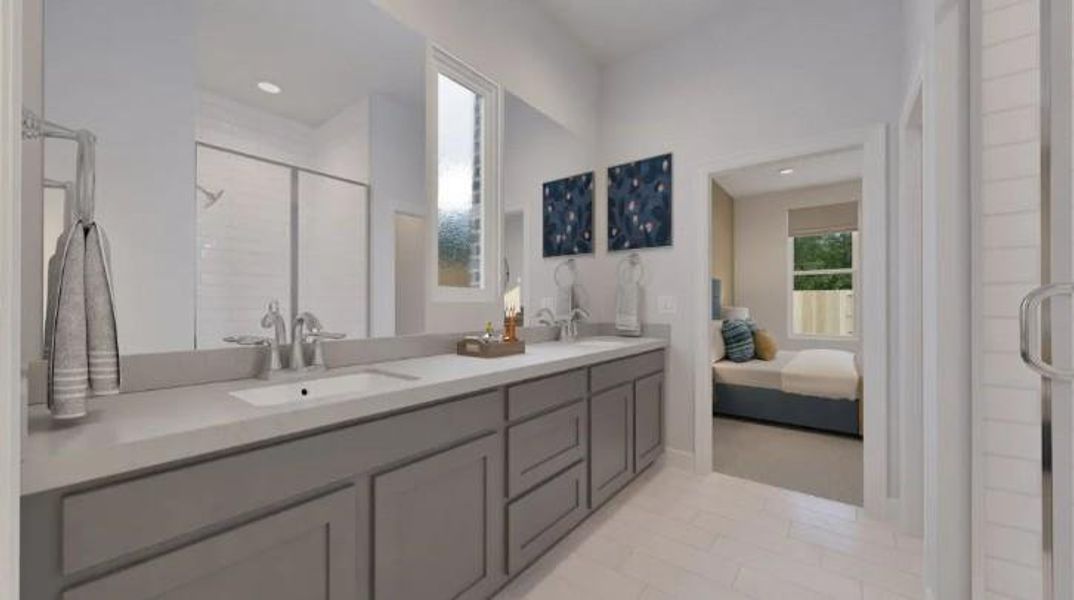 Pics are not of actual home.  They are a representative of a home of the same floor plan