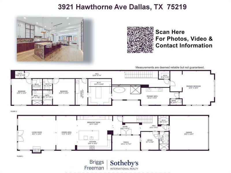 2D floor plan layout of this home in , Dallas, TX (Image 3).