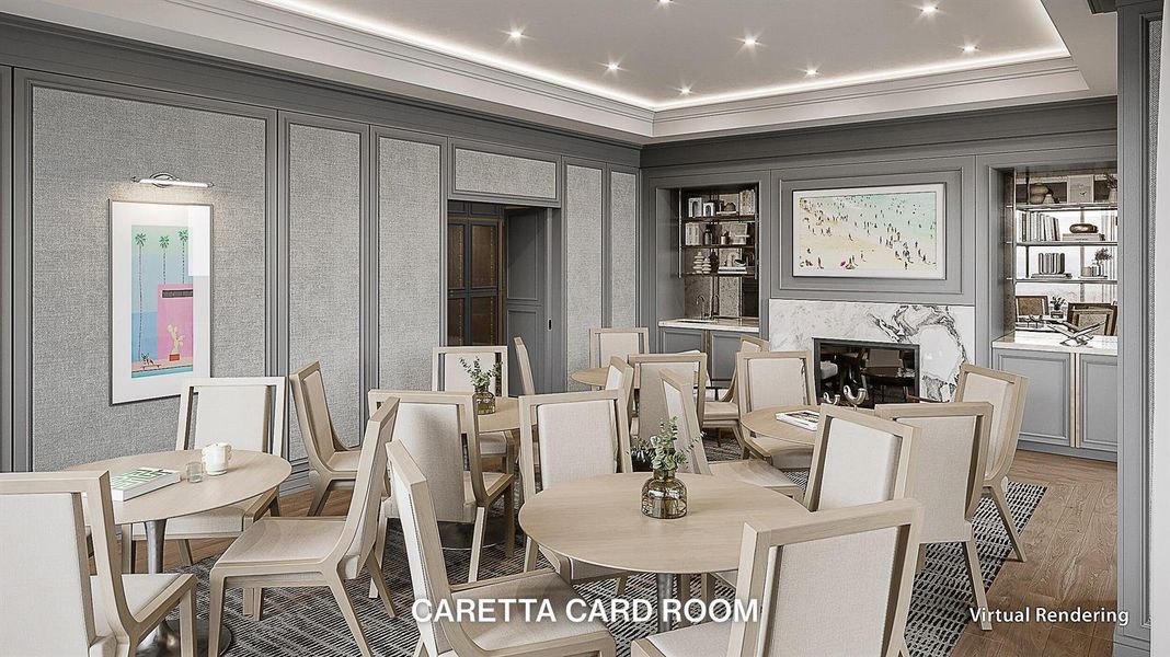 Caretta Card Room