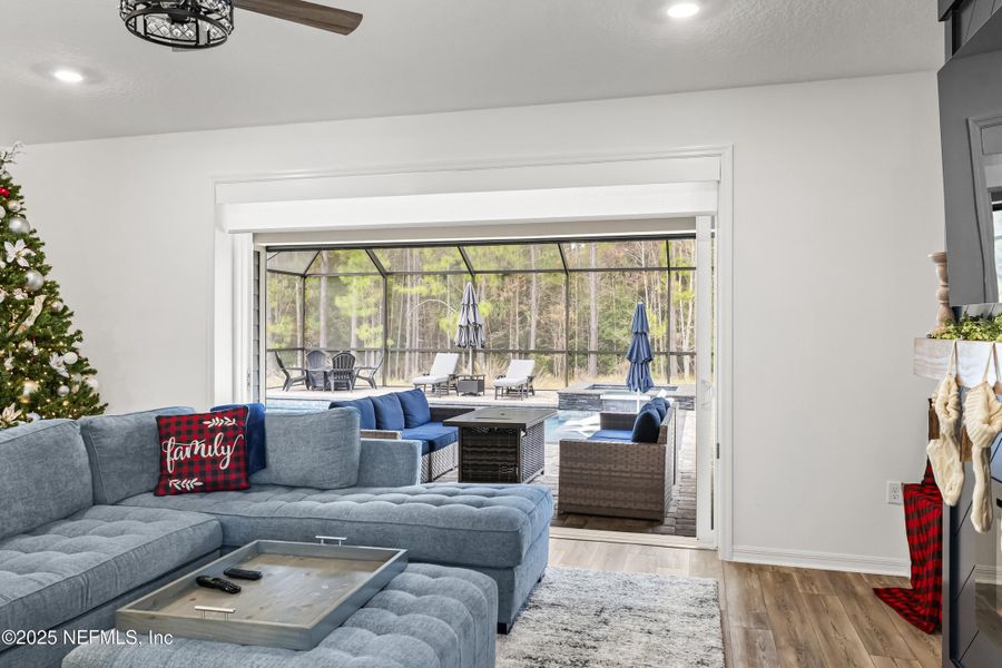 Furnished interior view inside a new home in , St. Augustine (Image 47).