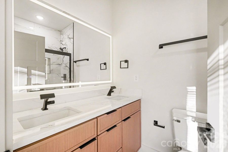 Furnished interior view inside a new home in , Concord (Image 10).